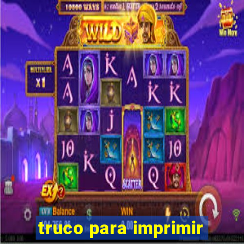 truco para imprimir